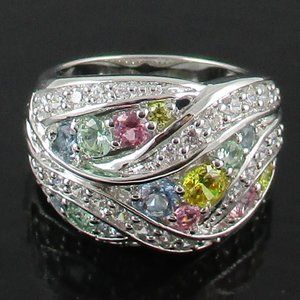 Victoria Wieck 2.21ct Created Gemstone Ring